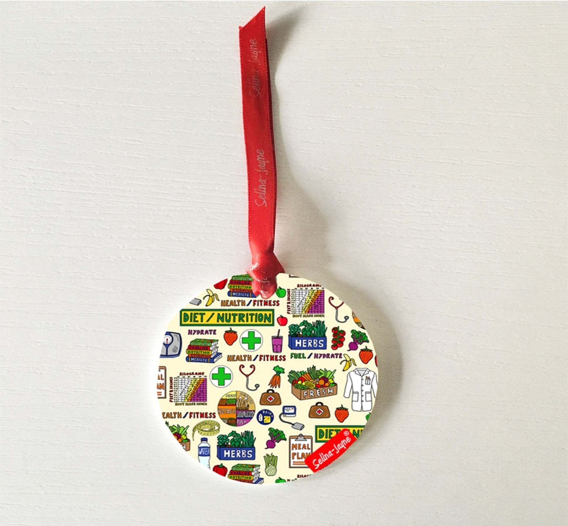 Dietitian Hanging Decoration by Selina-Jayne