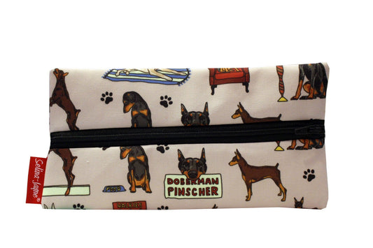 Doberman Pinscher Dog Pencil Case by Selina-Jayne