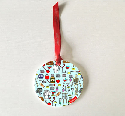 Doctors Hanging Decoration by Selina-Jayne