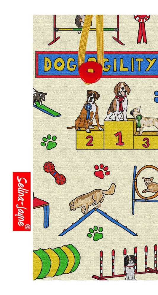 Dog Agility Soft Glasses Case by Selina-Jayne