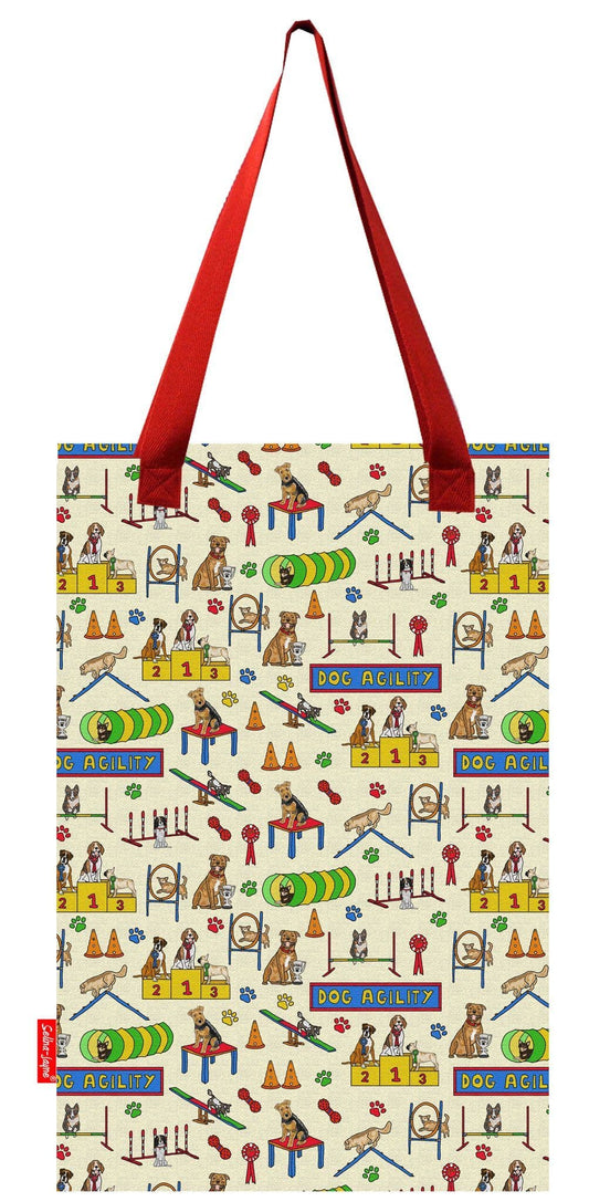 Dog Agility Tote Bag by Selina-Jayne