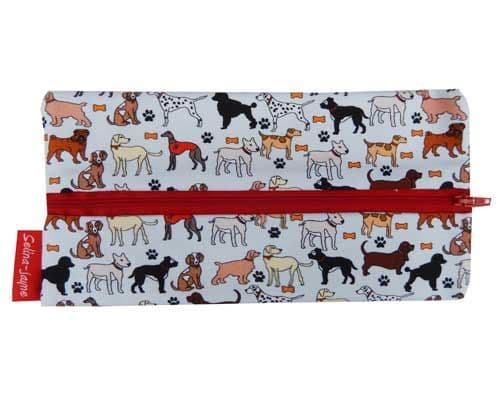 Dogs Pencil Case by Selina-Jayne