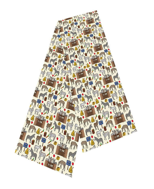 Donkey Silk Scarf by Selina-Jayne