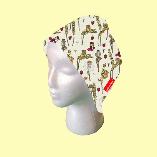 Dormouse Scrub Cap by Selina-Jayne