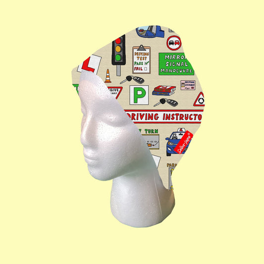 Driving Instructor Scrub Cap by Selina-Jayne