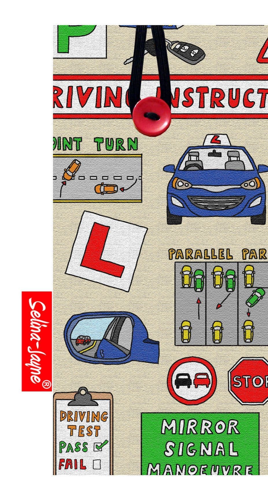 Driving Instructor Soft Glasses Case by Selina-Jayne