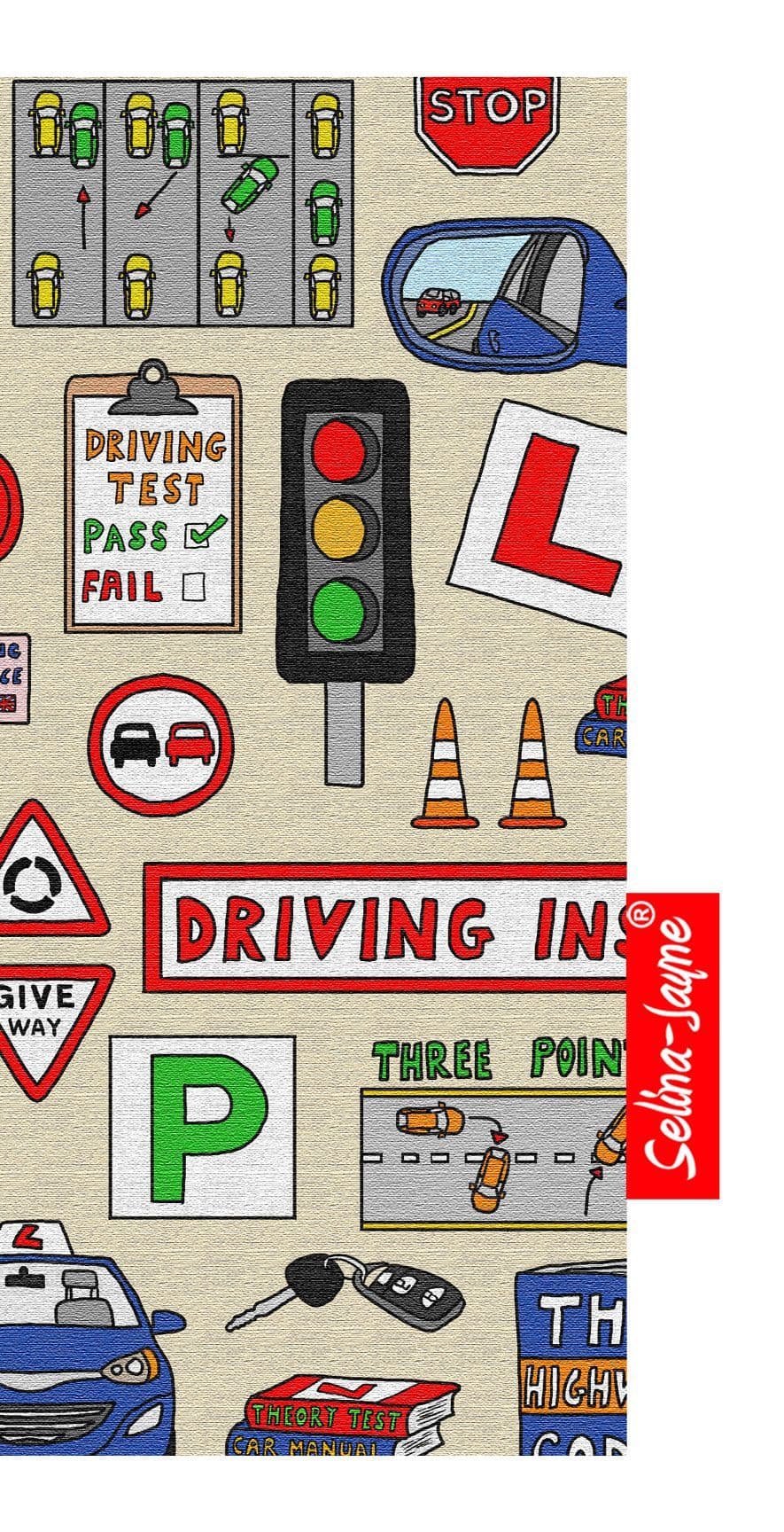Driving Instructor Soft Glasses Case by Selina-Jayne