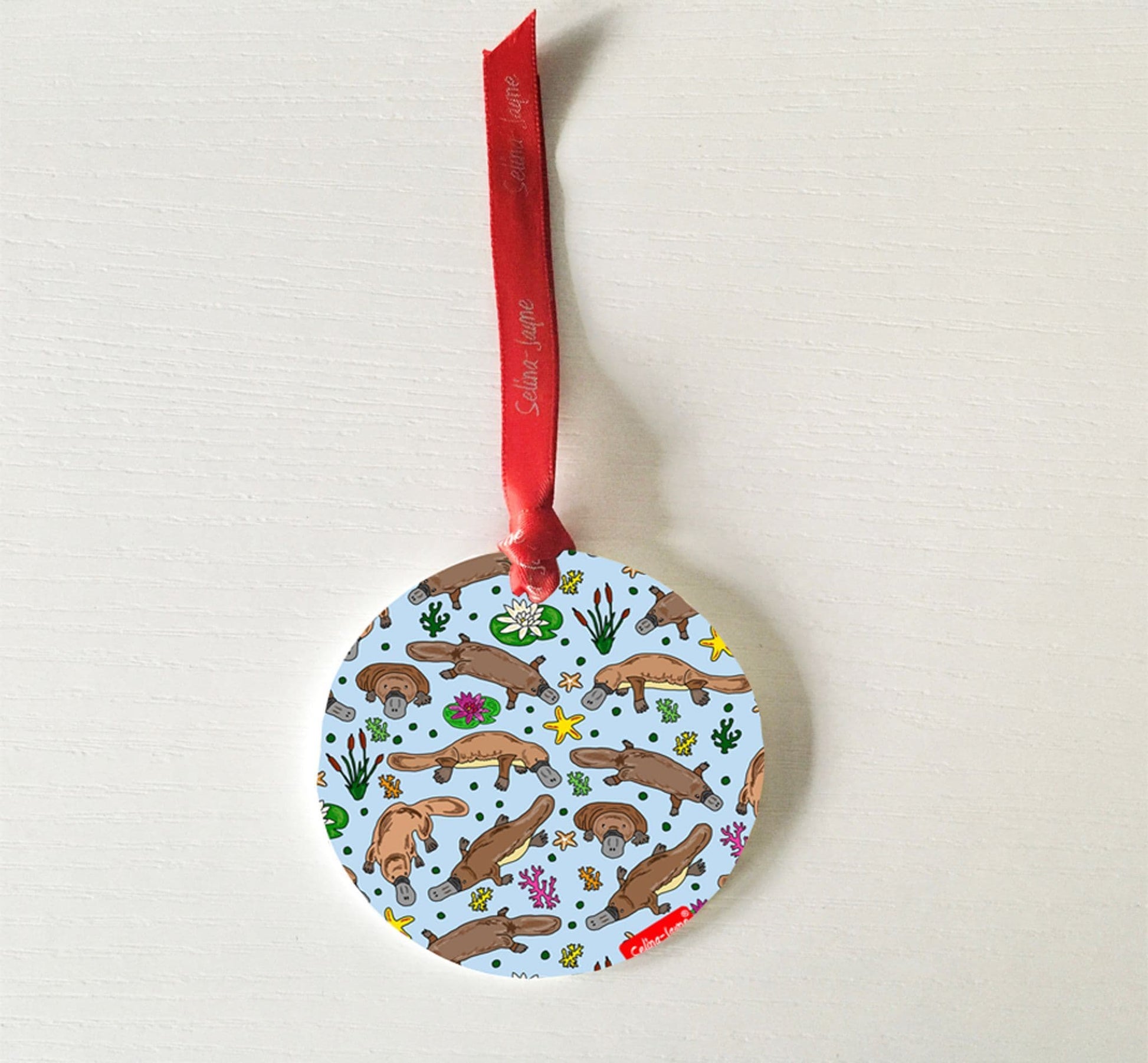 Duck Billed Platypus Hanging Decoration by Selina-Jayne