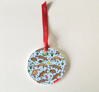 Duck Billed Platypus Hanging Decoration by Selina-Jayne