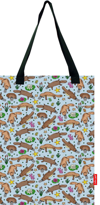 Duck Billed Platypus Tote Bag by Selina-Jayne
