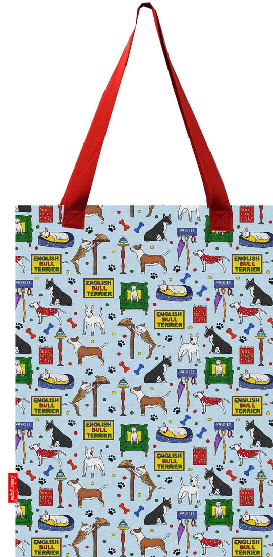 English Bull Terrier Tote Bag by Selina-Jayne