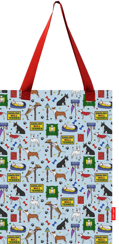 English Bull Terrier Tote Bag by Selina-Jayne