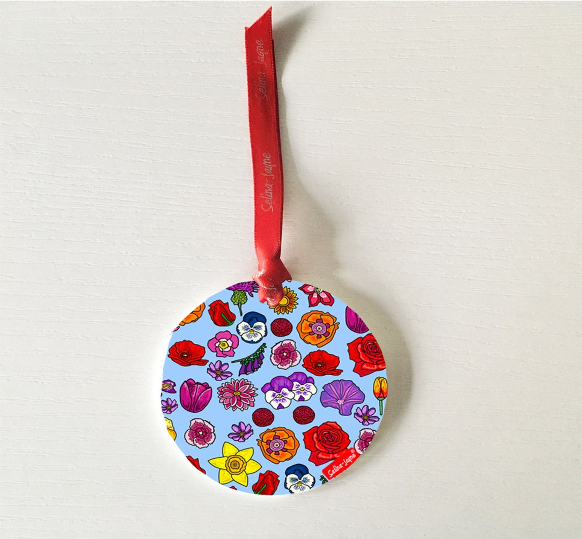 English Flowers Hanging Decoration by Selina-Jayne
