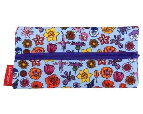 English Flowers Pencil Case by Selina-Jayne