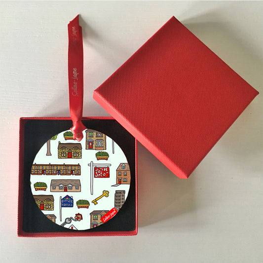 Estate Agent Hanging Decoration by Selina-Jayne