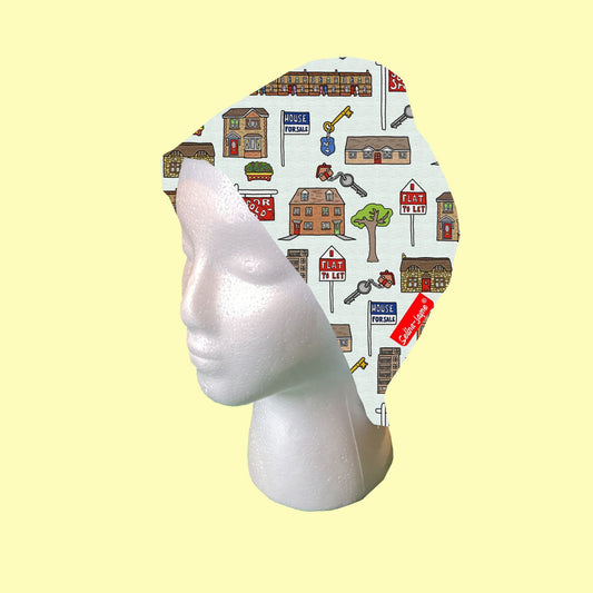 Estate Agent Scrub Cap by Selina-Jayne