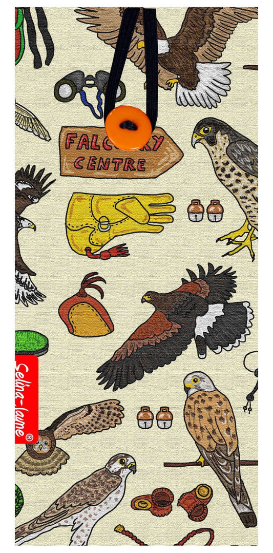 Falconry Soft Glasses Case by Selina-Jayne
