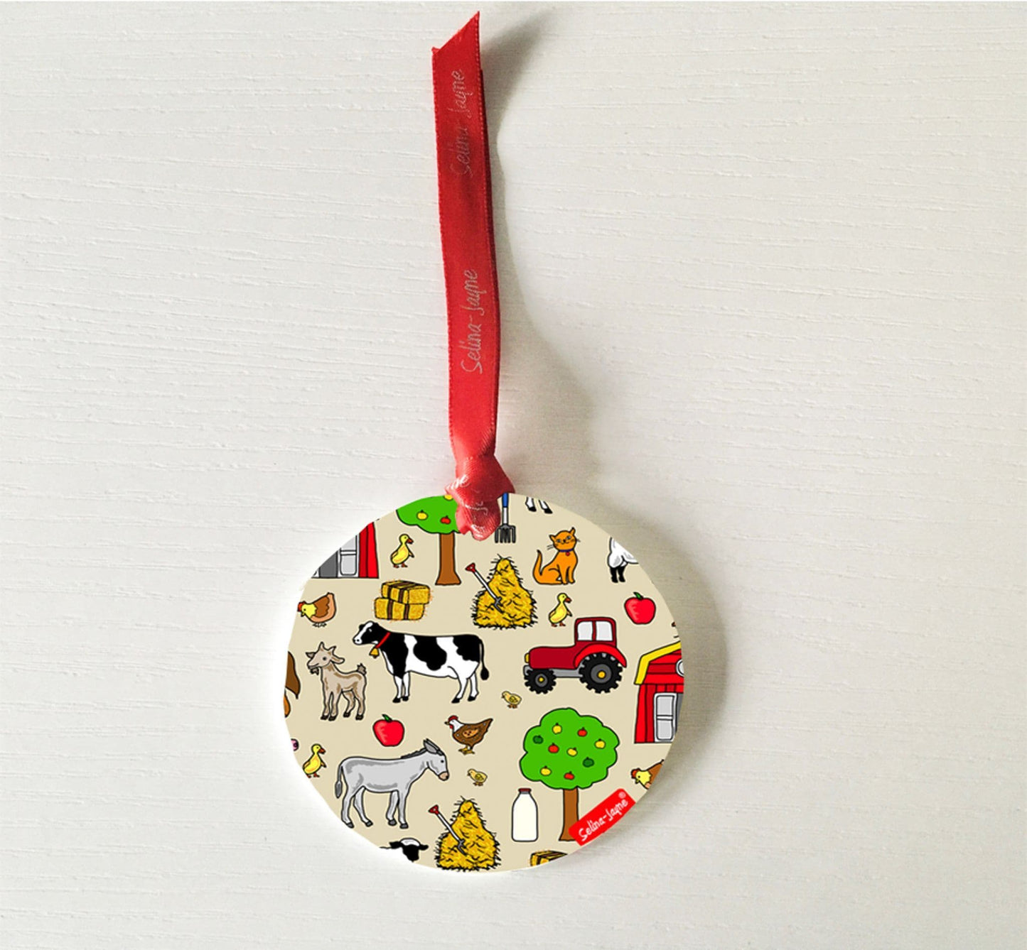 Farmer Hanging Decoration by Selina-Jayne