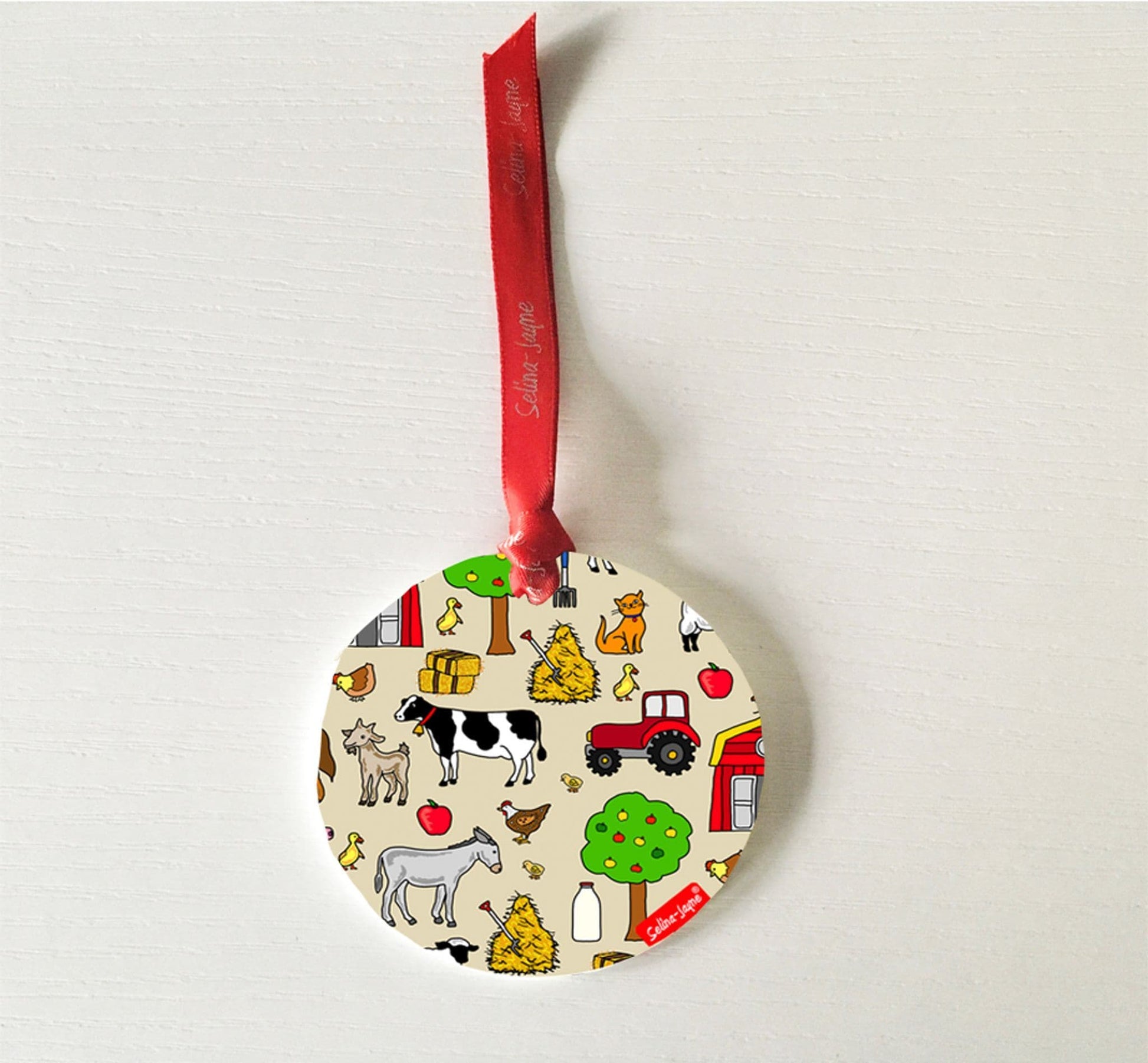 Farmer Hanging Decoration by Selina-Jayne