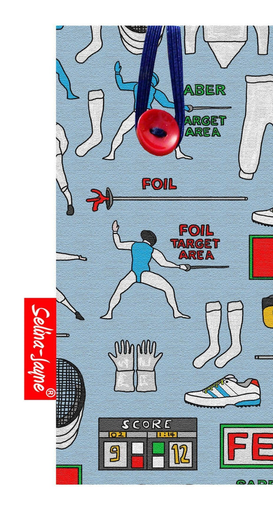 Fencing Soft Glasses Case by Selina-Jayne