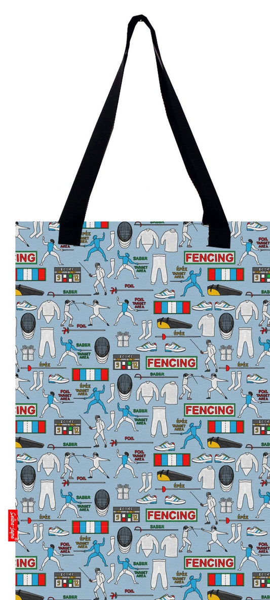 Fencing Tote Bag by Selina-Jayne