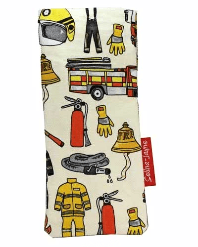 Firemen Soft Glasses Case by Selina-Jayne