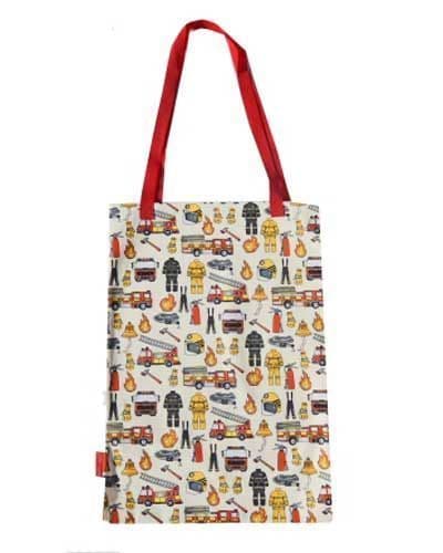 Firemen Tote Bag by Selina-Jayne