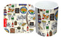 Fish and Chips Mug and Coaster Gift Set by Selina-Jayne