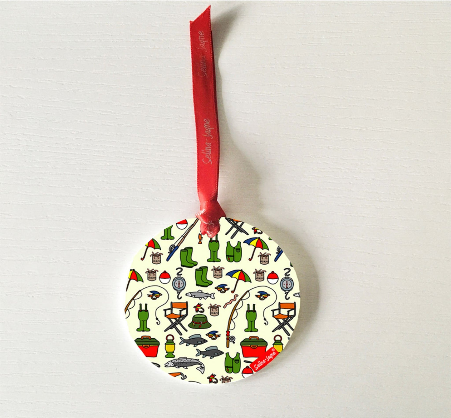 Fishing Hanging Decoration by Selina-Jayne
