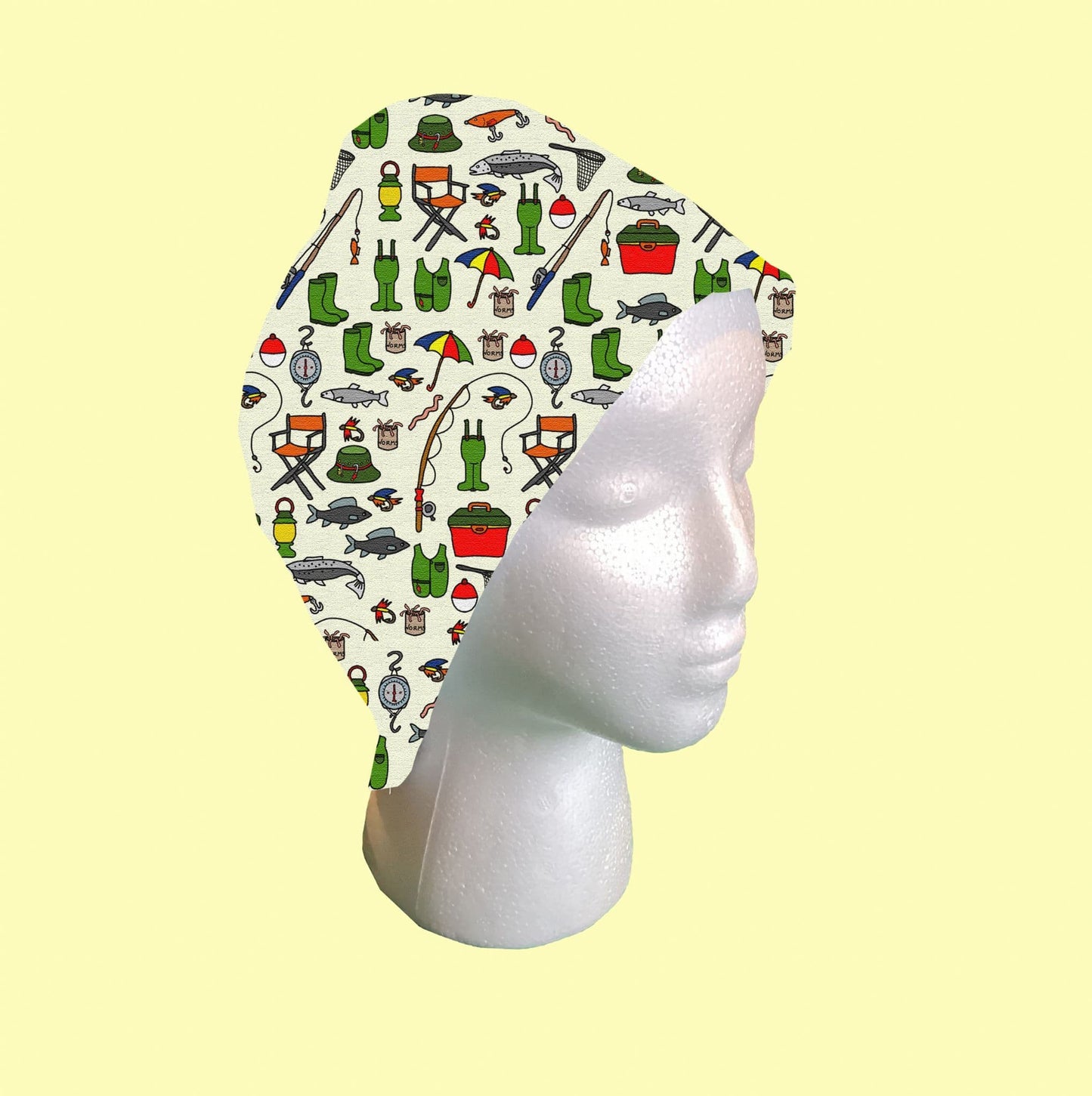 Fishing Scrub Cap by Selina-Jayne