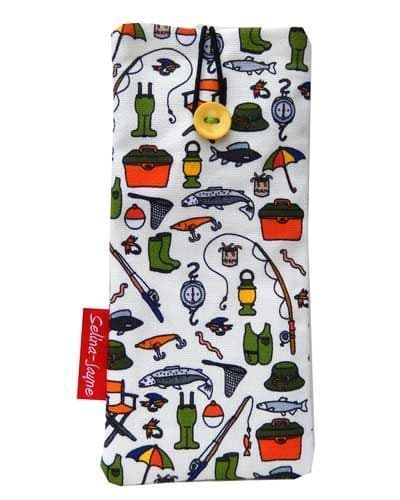Fishing Soft Glasses Case by Selina-Jayne