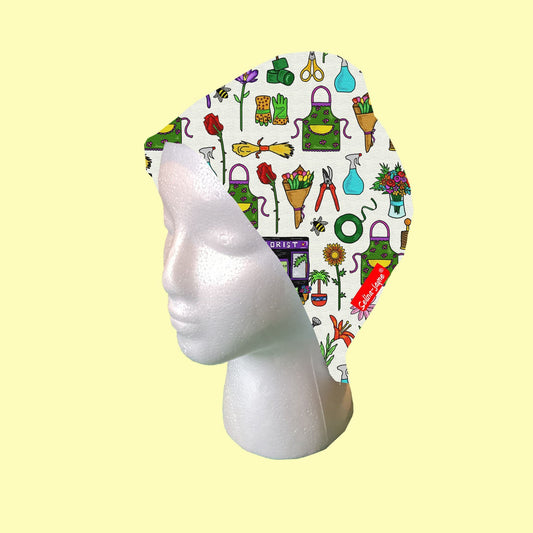 Florist Scrub Cap by Selina-Jayne