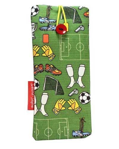 Football Soft Glasses Case by Selina-Jayne