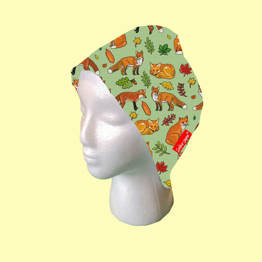 Fox Scrub Cap by Selina-Jayne