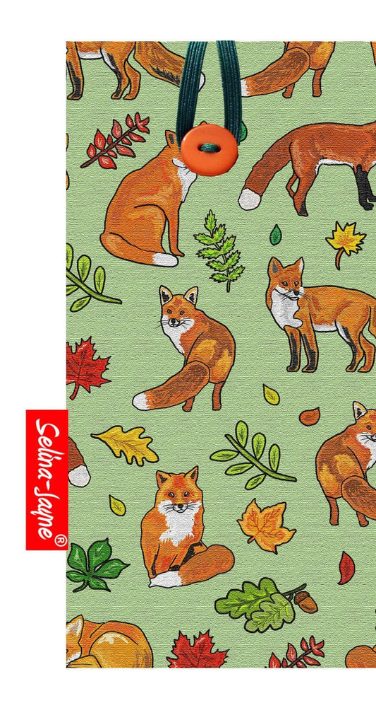 Fox Soft Glasses Case by Selina-Jayne