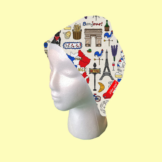 France Scrub Cap by Selina-Jayne