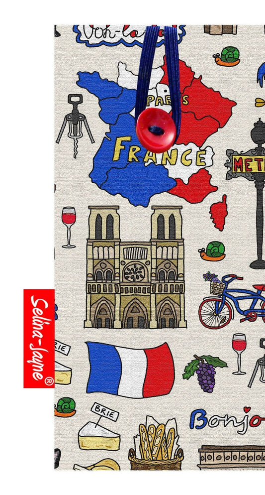 France Soft Glasses Case by Selina-Jayne