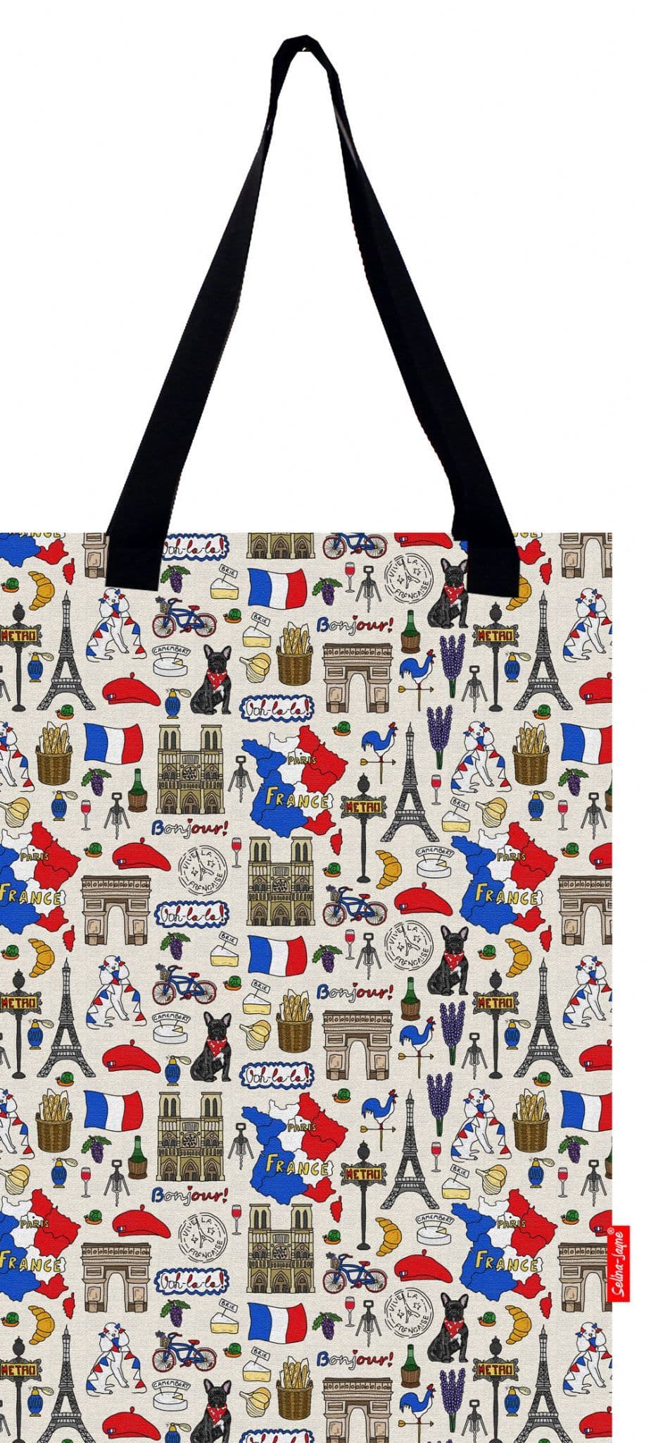 France Tote Bag by Selina-Jayne