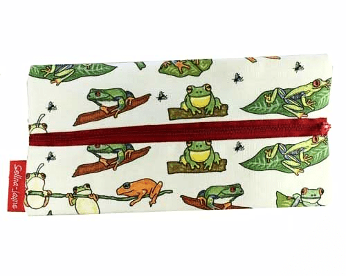 Frogs Pencil Case by Selina-Jayne