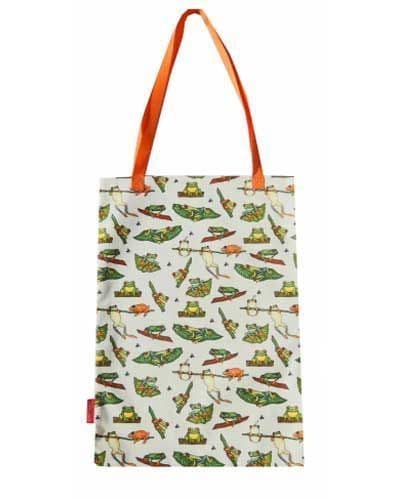 Frogs Tote Bag by Selina-Jayne