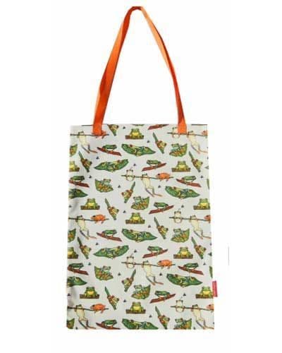 Frogs Tote Bag by Selina-Jayne