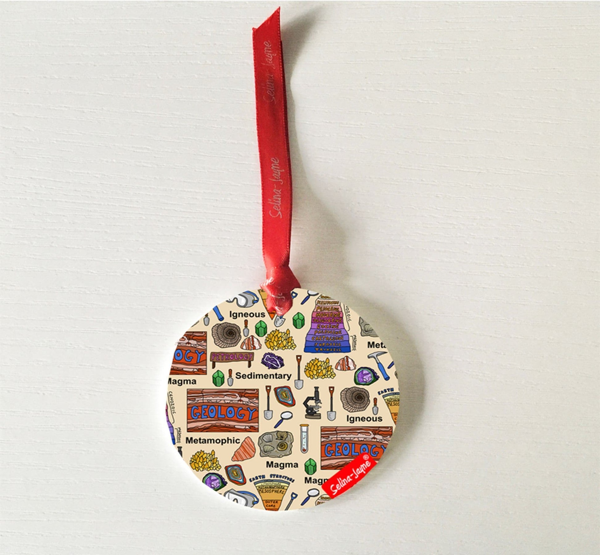 Geology Hanging Decoration by Selina-Jayne