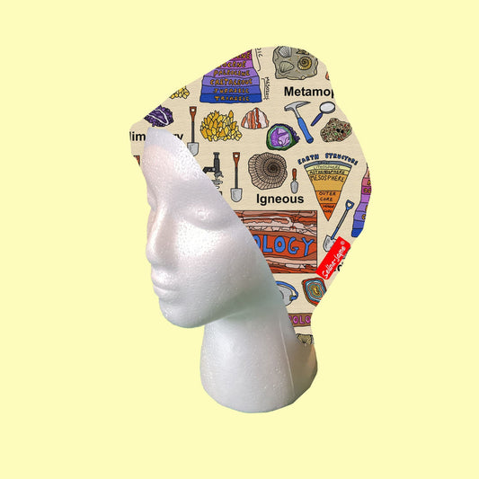 Geology Scrub Cap by Selina-Jayne