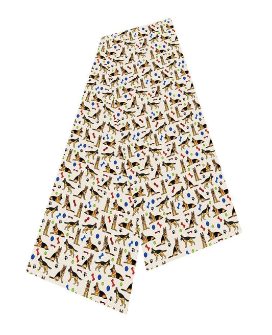 German Shepherd Dog Silk Scarf by Selina-Jayne