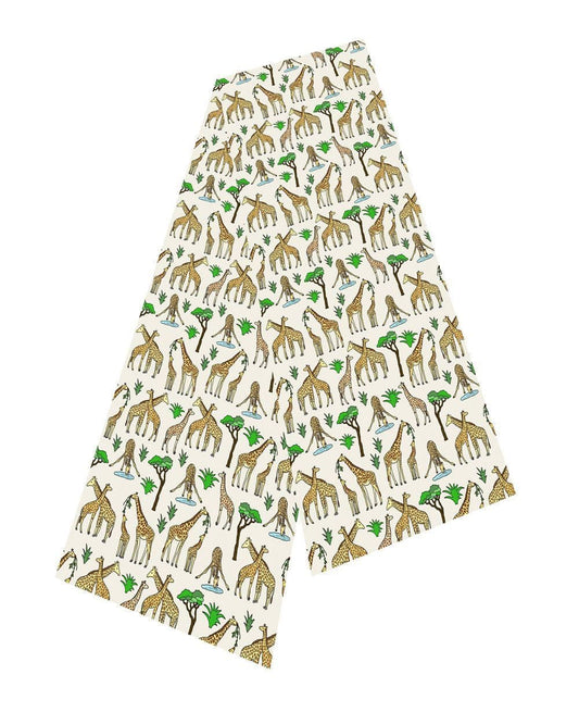Giraffe Silk Scarf by Selina-Jayne