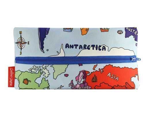Globe Pencil Case by Selina-Jayne