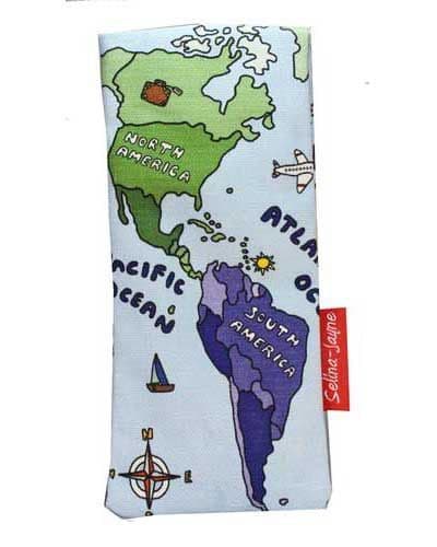 Globe Soft Glasses Case by Selina-Jayne