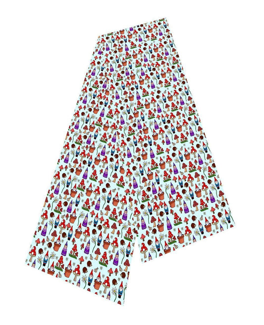Gnomes Silk Scarf by Selina-Jayne