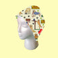 Golden Retriever Scrub Cap by Selina-Jayne