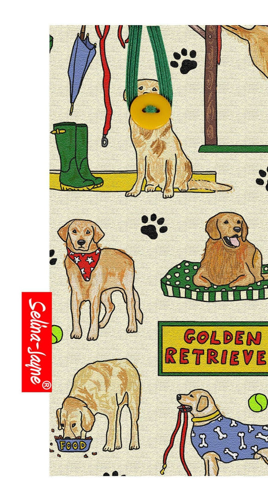 Golden Retriever Soft Glasses Case by Selina-Jayne